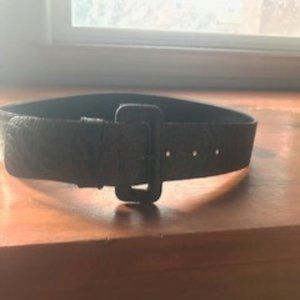 Alexon Brown Leather Croc Belt 36 inch long M/L